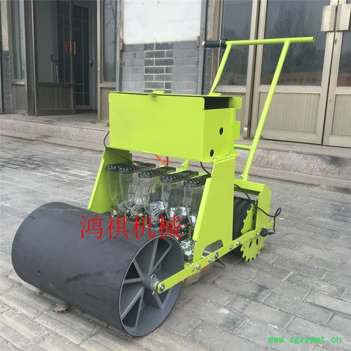 焦作药材精播机 四行谷子精播机 手推蔬菜籽播种机K图2