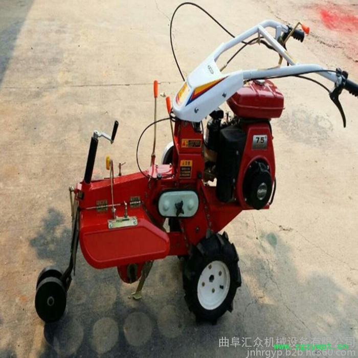 山药链条拖拉机开沟机台州电动施肥机 批发开沟施肥图2