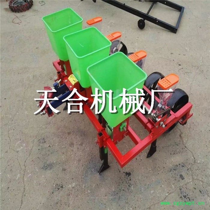 香菜大葱手推小型播种机 中药材播种机 柴油链轨式播种机 方便快捷小型播种机图8