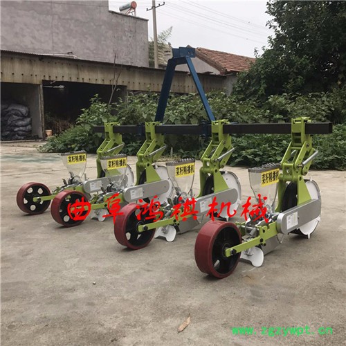 通山县小型蔬菜精播机价格 鸿祺大型花卉药材点播机 小型高粱播种机图6