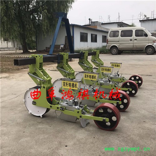 通山县小型蔬菜精播机价格 鸿祺大型花卉药材点播机 小型高粱播种机图4