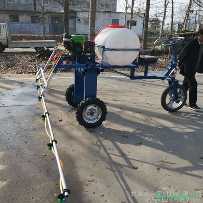 三轮打药车 自走式药材打药机 四轮自走式柴油打药车 价格图8