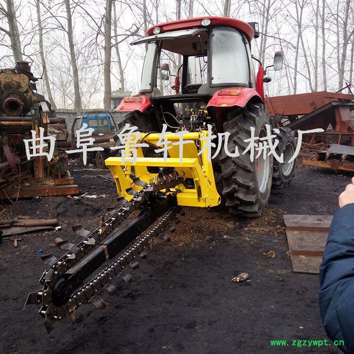厂家加工开沟机 链条开沟机 拖拉机开沟机 山药开沟机图7