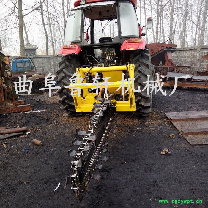 厂家加工开沟机 链条开沟机 拖拉机开沟机 山药开沟机图5