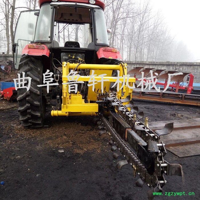 厂家加工开沟机 链条开沟机 拖拉机开沟机 山药开沟机图4