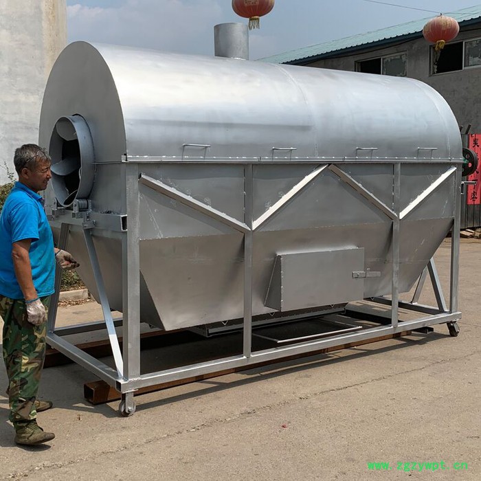 宏博 药材炒药机 大型燃煤木柴环保型炒货机 炒豆子机图8