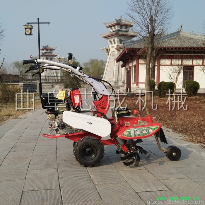 8马力电启动柴油开沟机 山药种植培土开沟机 自走式农用开沟机图2