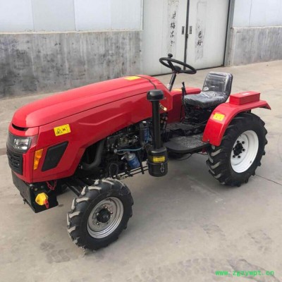 宏博 四轮小麦水稻打药施肥机 低矮型四轮拖拉机 四轮带起蒜机