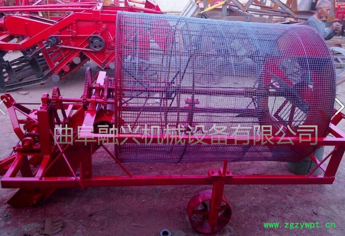 滚筒式药材挖掘机  南星贝母元胡中草药起挖机 旋转式药材收获机厂图2