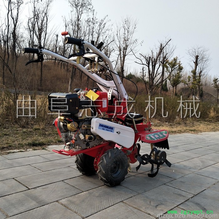 山药开沟培土机 小型农用田园管理机 果园施肥开沟机 厂家图2