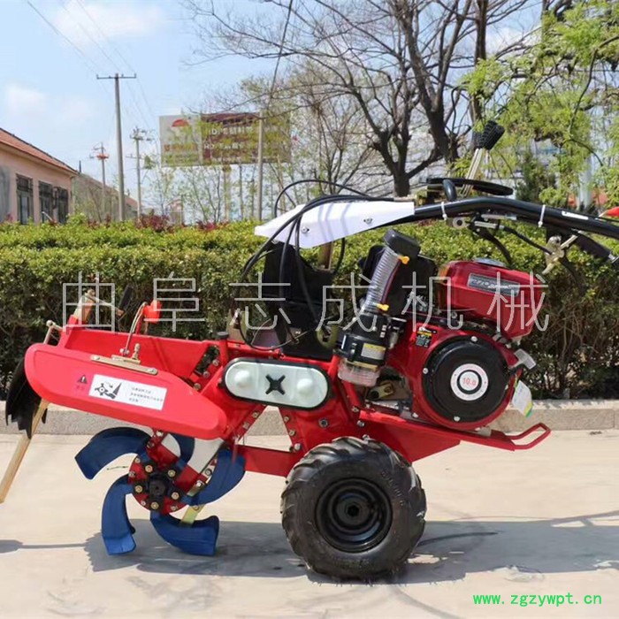 山药开沟培土机 小型农用田园管理机 果园施肥开沟机 厂家图4