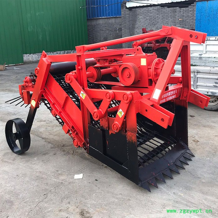 众合农机单链条药材收获机药材挖掘机图2