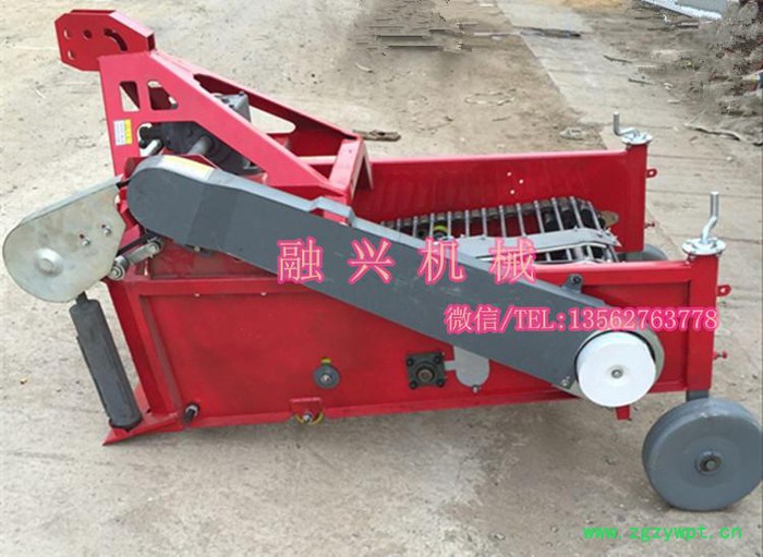 郸城农户小型红芋收获机报价药材挖掘机价格 多功能洋芋药材挖掘机融兴机械图4
