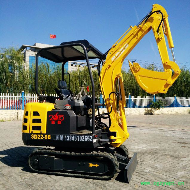 超小挖掘机 山鼎SD22-9B药材基地用挖掘机图2