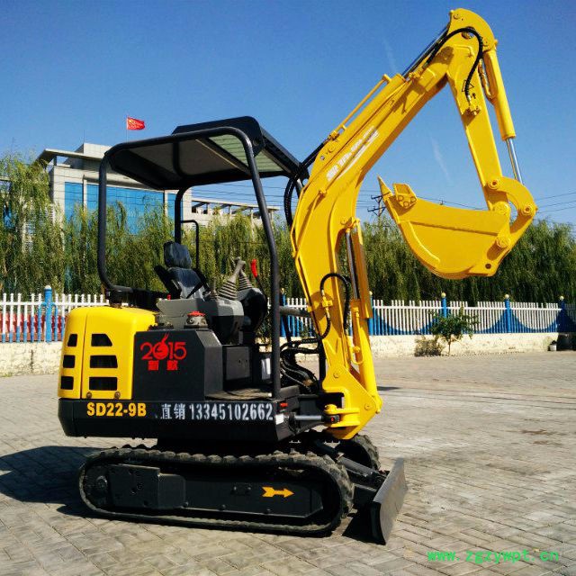 超小挖掘机 山鼎SD22-9B药材基地用挖掘机图3