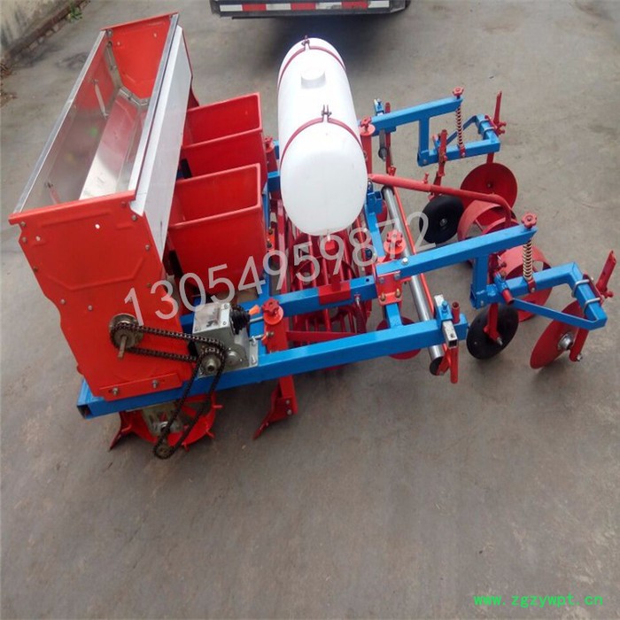 佳鑫JX-OA花生播种机两行 起垄覆膜施肥机一体机 花生种植起垄打药价格图2