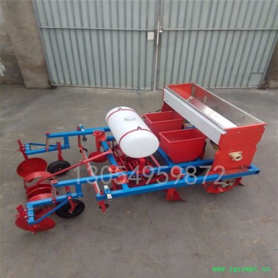佳鑫JX-OA花生播种机两行 起垄覆膜施肥机一体机 花生种植起垄打药价格
