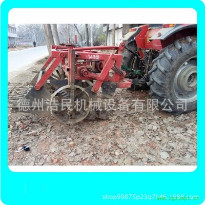 药材专用收获机械 定制生产药材挖掘机 拖拉机后置不伤药材收获机