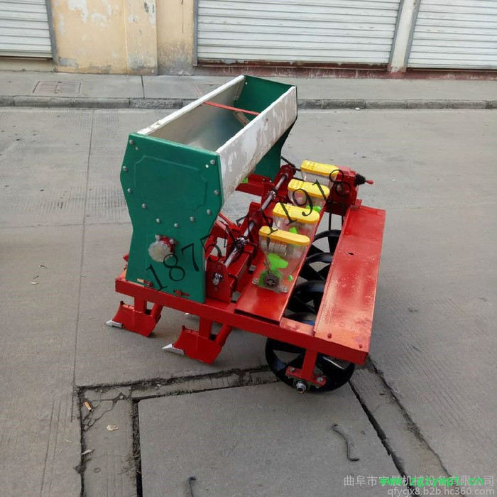桔梗施肥种植机 桔梗药材播种施肥机图2