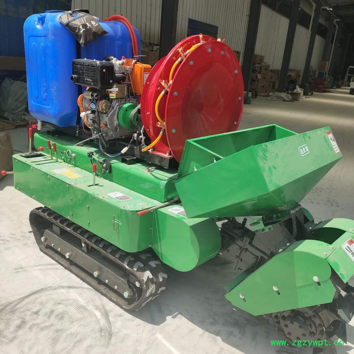 佳航 果树开沟施肥机 农用履带自走式打药机图3