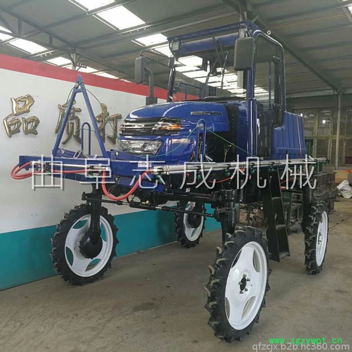 新款推荐大型柴油四驱四缸农田杀虫喷雾机52马力打药车施肥机图3