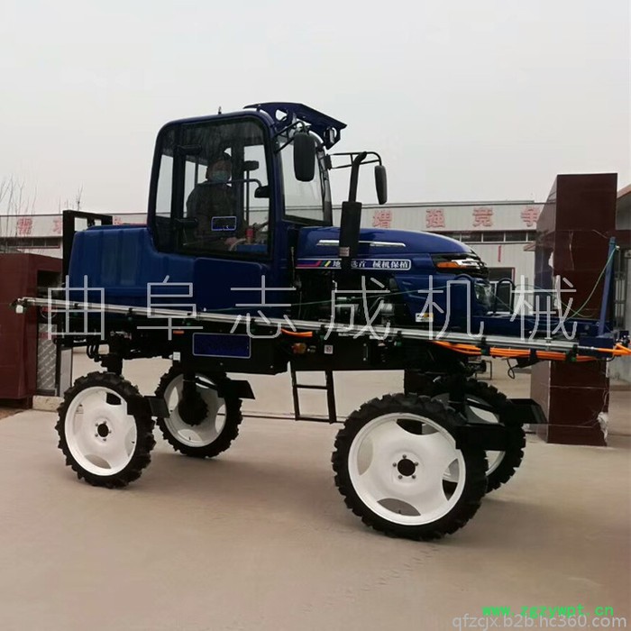 新款推荐大型柴油四驱四缸农田杀虫喷雾机52马力打药车施肥机