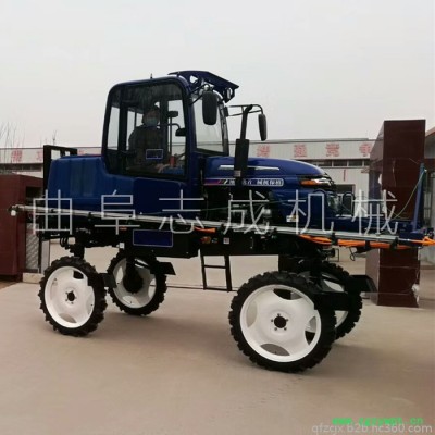 新款推荐大型柴油四驱四缸农田杀虫喷雾机52马力打药车施肥机