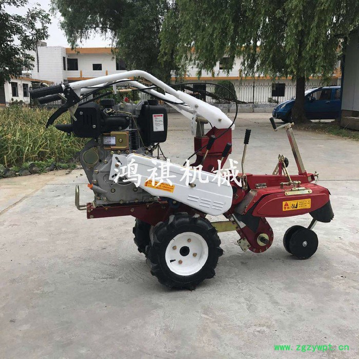 药材种植挖沟开沟机 鸿祺T烟地旱田开沟机 大马力柴油开沟机图2