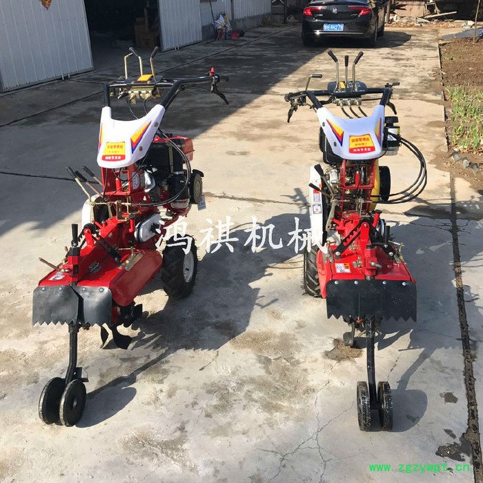 药材种植挖沟开沟机 鸿祺T烟地旱田开沟机 大马力柴油开沟机图6