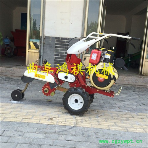 柴油田园管理机 鸿祺k田园用开沟机功能介绍 药材种植挖沟开沟机图2
