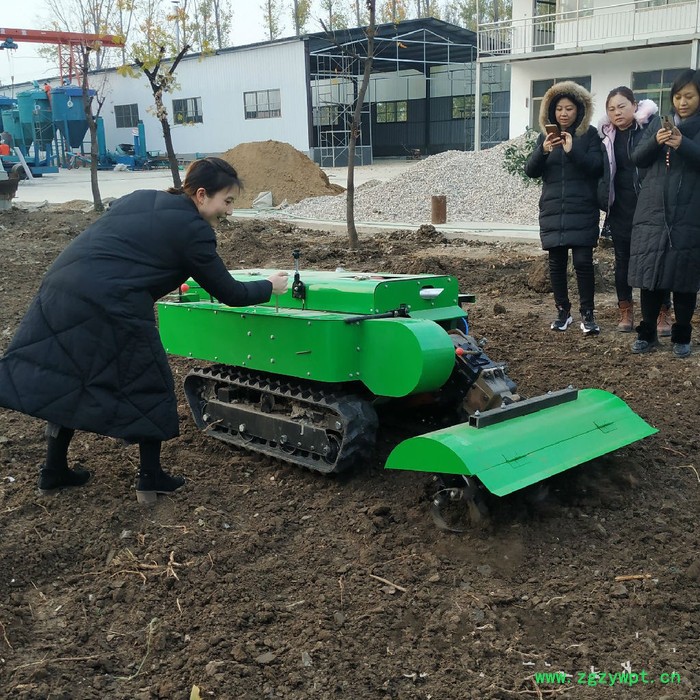 农用履带开沟机   可进行喷药喷淋等作业的自走式 地埋电线电缆开沟机厂家图6
