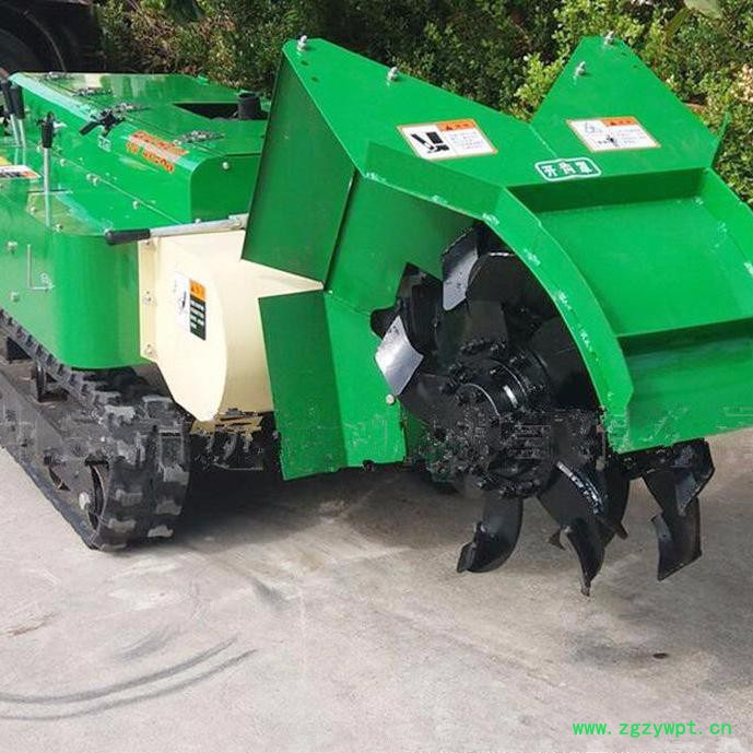 绍兴山药果园起垄开沟机 加厚履带施肥开沟机 柴油28马力回填机图3