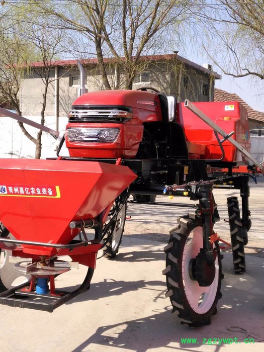 青州嘉亿自走式水旱地 喷药机施肥机打药机运秧机水稻运秧喷雾机\长5000x宽1700x高2300