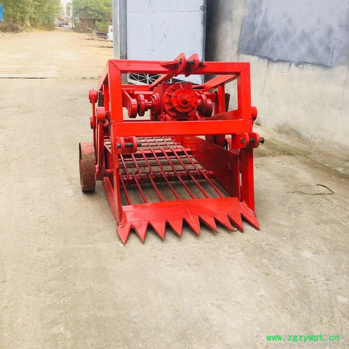 农田专用花生脱土机 云南马铃薯收获机 普航拖拉机牵引药材挖掘机图3