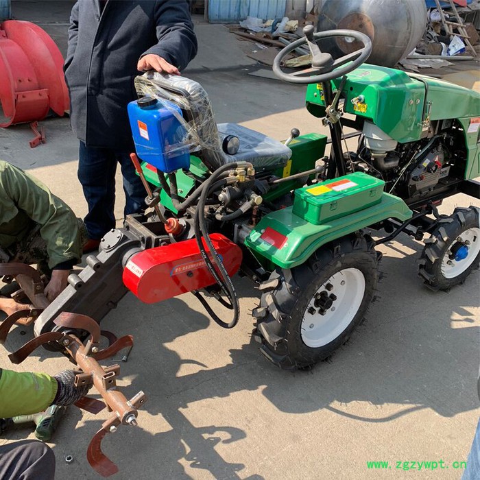 宏博 甘蔗种植覆膜机 绵阳市打药覆膜机 大棚王轮式旋耕开沟机图2