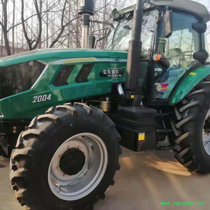 可带药材收获机的拖拉机 迈克迪尔180马力四驱拖拉机 大型农场合作社的拖拉机 1804大后桥的拖拉机图2