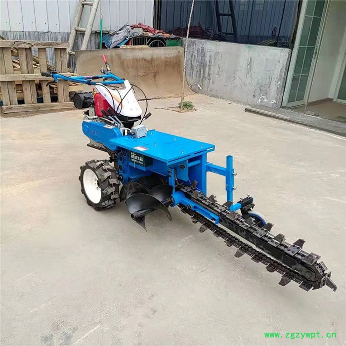 宇佳山药种植开沟机 工程链条开沟机 厂家供应图3
