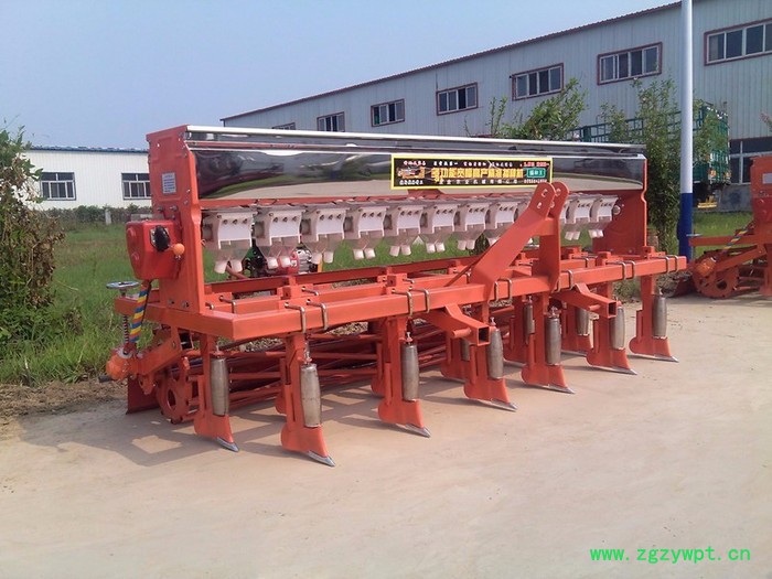 小麦免耕播种机蔬菜谷子高粱播种机  药材精播机 谷子蔬菜精播施肥机图2
