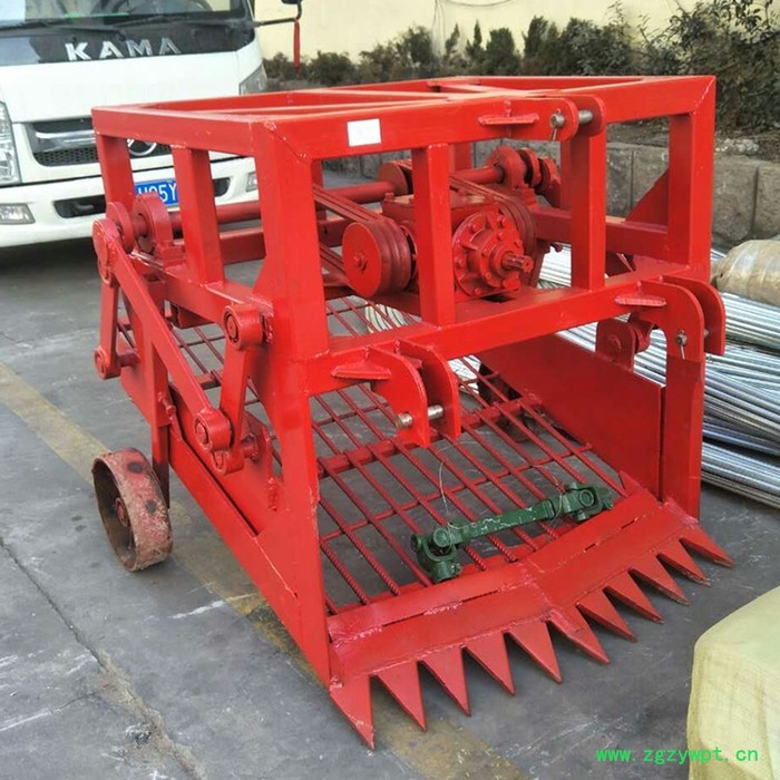 牵引多功能药材半夏挖掘机各种药材深挖收获机不伤药材根茎挖掘机 不同宽幅地下根茎药材挖掘机图4