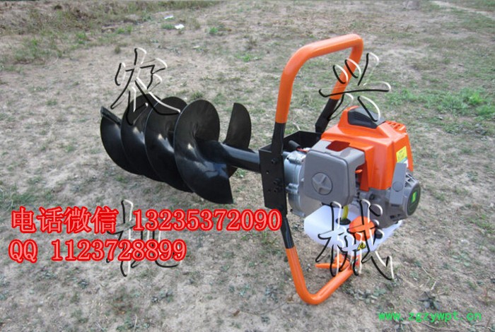 多年实力厂家生产销售打孔机 苹果树施肥机 山药种植打眼机图3