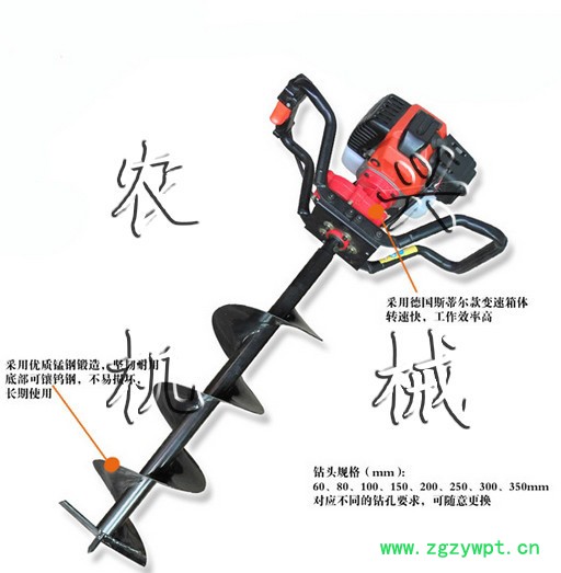 多年实力厂家生产销售打孔机 苹果树施肥机 山药种植打眼机图2