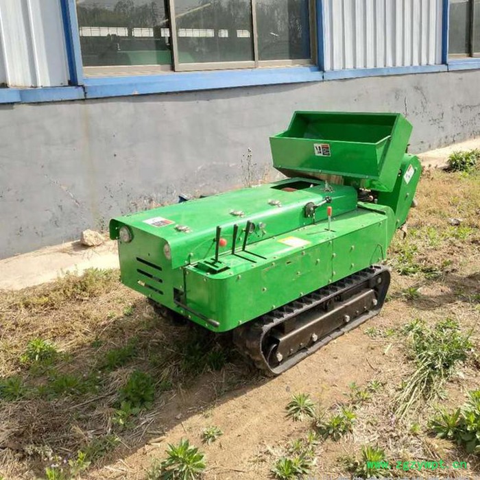 启航电打火的旋耕锄草机 果园管理保姆机 可以打药履带式开沟机图3