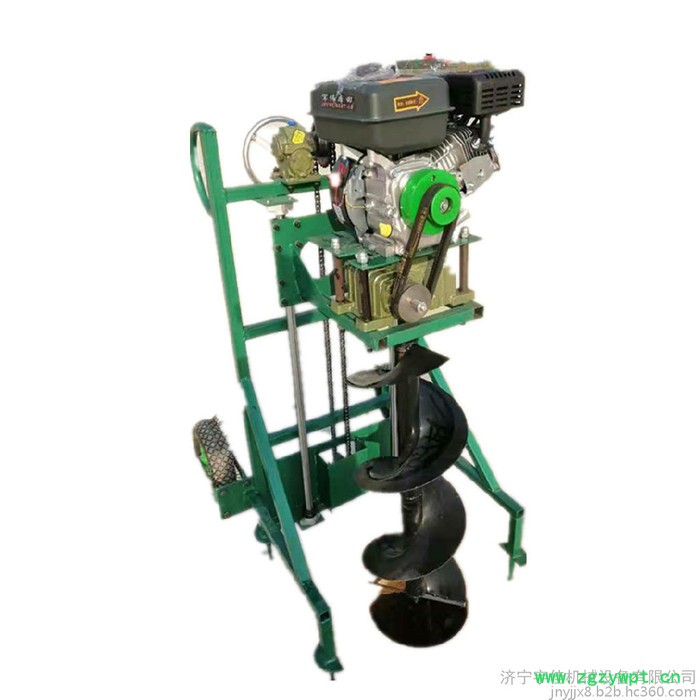 四冲程地钻种质挖坑机 宇佳大马力手提式挖坑机厂家 山药种植挖坑机图5