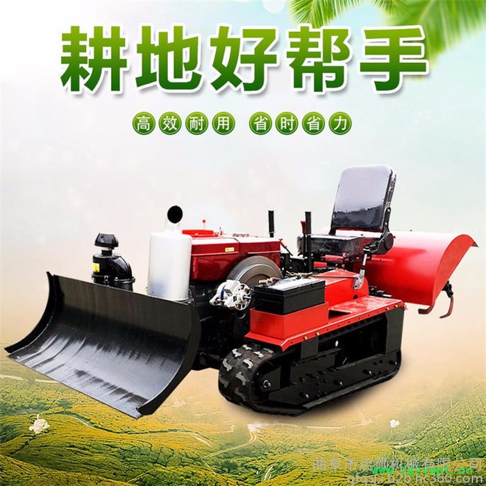 启硕机械35马力履带果园回填推土机 大棚开沟旋耕施肥机 园林除草打药推土机图3