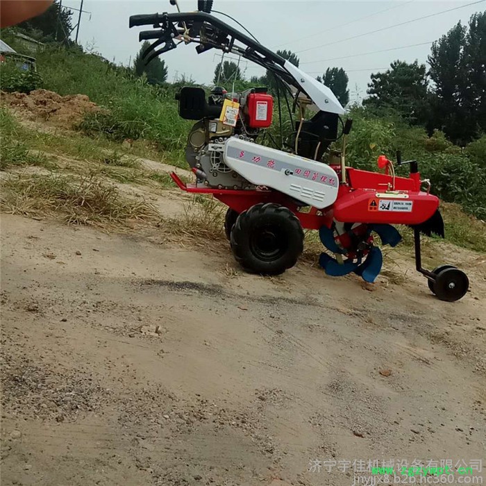 旋耕开沟机 多功能开沟机 果园开沟机 开荒松土开沟机山药种植开沟机图3