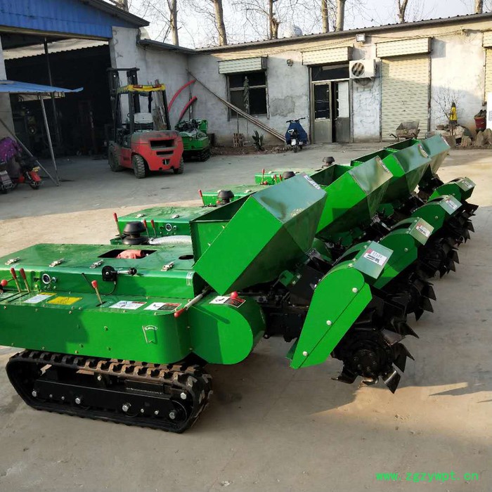 低矮型柴油履带开沟机 金佳果树开沟撒肥机 履带式果园打药锄草机图8