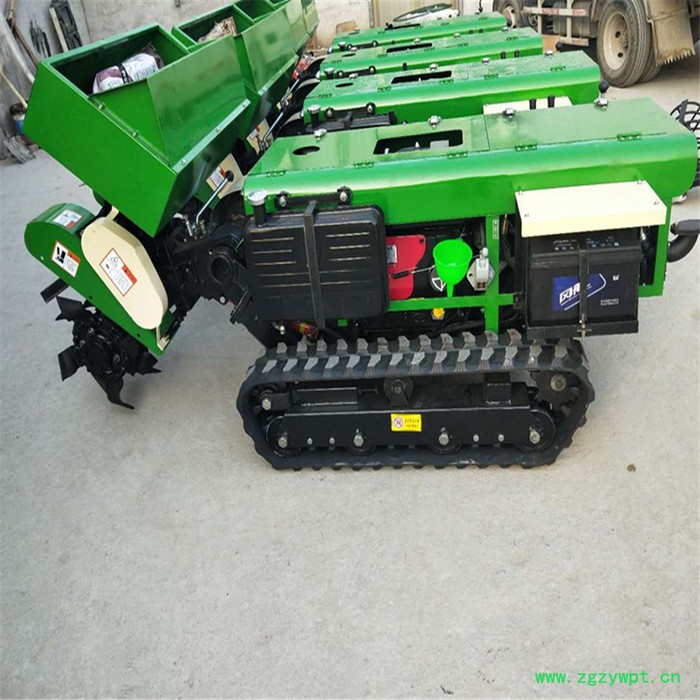 可旋耕除草开沟施肥打药机 曲靖市履带开沟机 多功能田园管理机图5