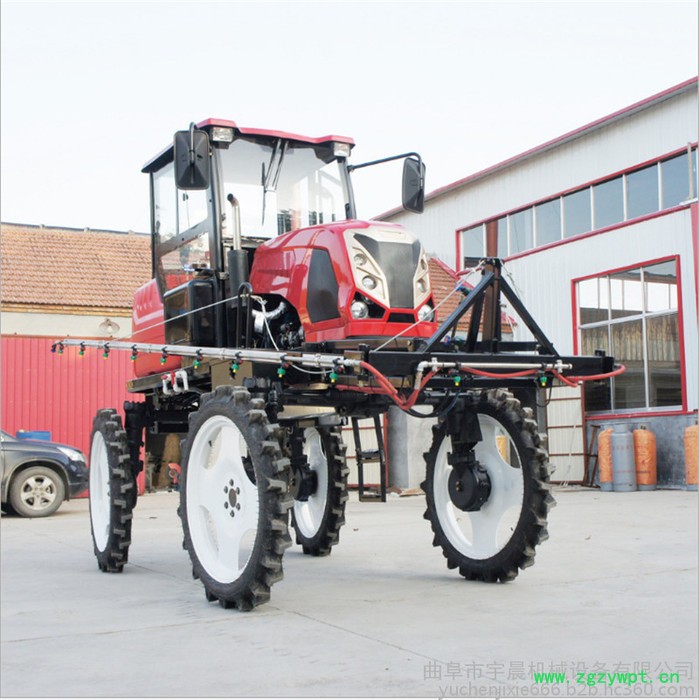 水旱两用喷杆喷雾机50马力柴油四轮喷药机 水旱两用四轮四驱打药施肥机图8