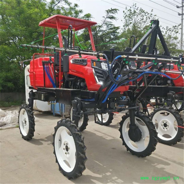 水旱两用喷杆喷雾机50马力柴油四轮喷药机 水旱两用四轮四驱打药施肥机图2