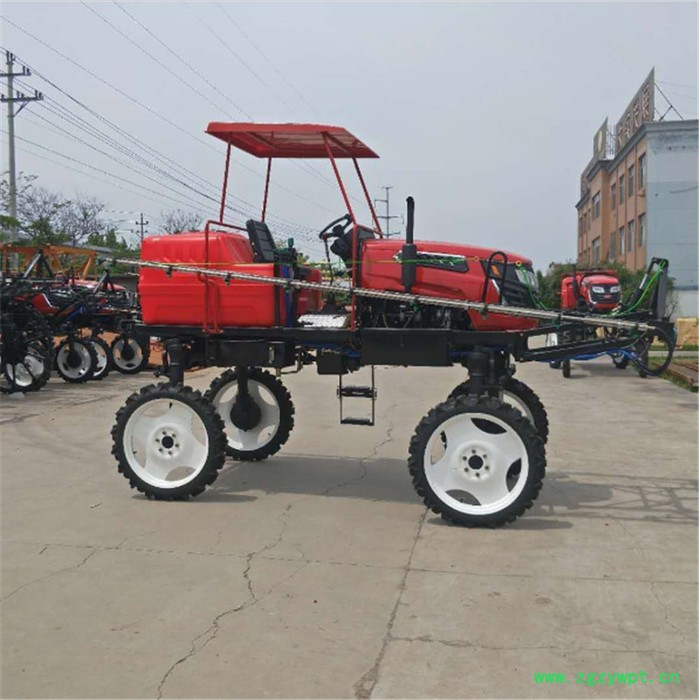 水旱两用喷杆喷雾机50马力柴油四轮喷药机 水旱两用四轮四驱打药施肥机图4